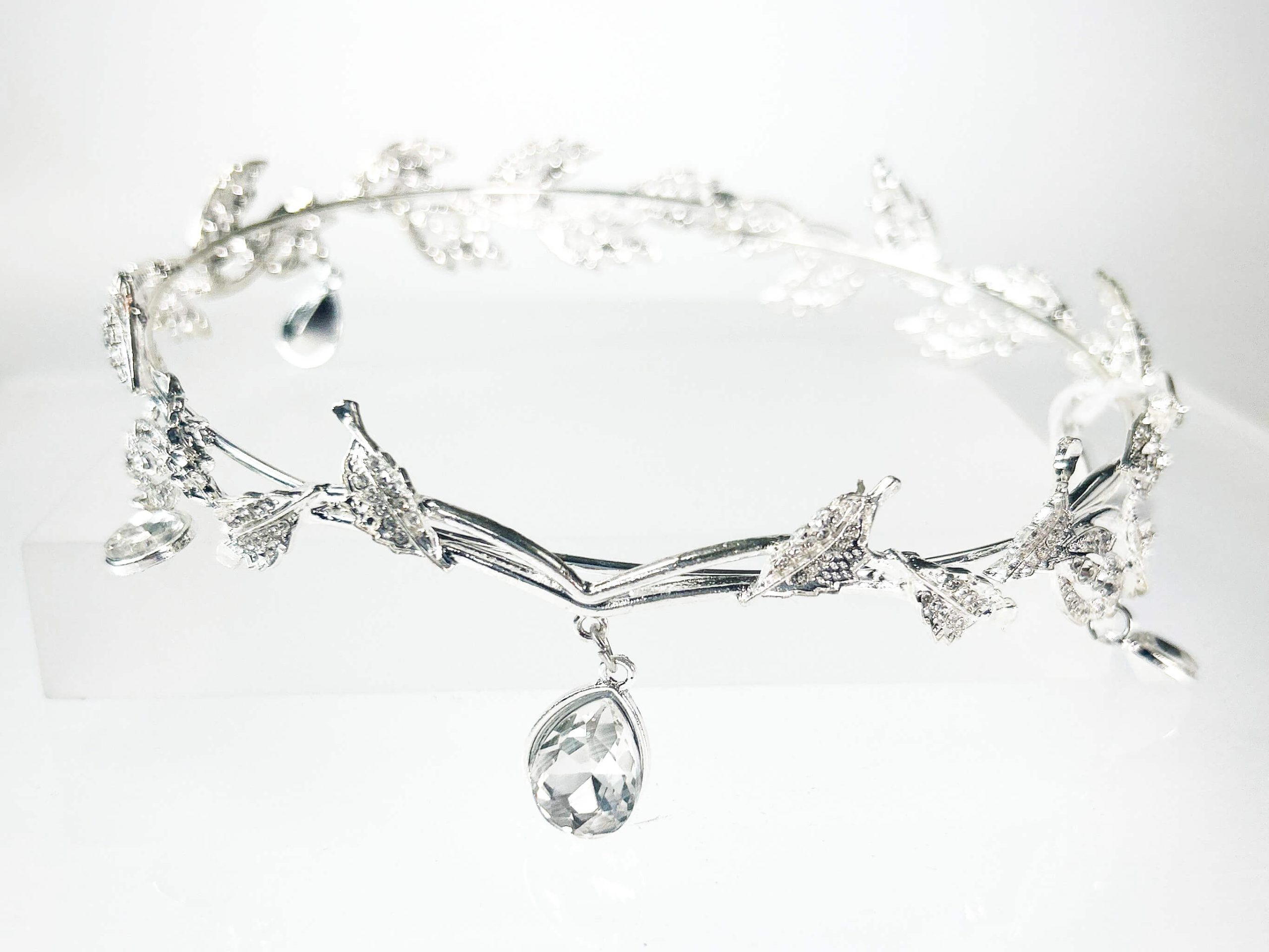 Bruidsmode Kinderen - Accessoires voor Meisjes - Strass Diadeem / Tiara - SD-08